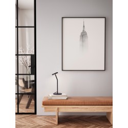 Sandy Black Aluminium & Steel LED 5 Watt 220-240 Volt 294Lm 3000K IP20 D: 14 H: 35 cm 