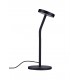 Sandy Black Aluminium & Steel LED 5 Watt 220-240 Volt 294Lm 3000K IP20 D: 14 H: 35 cm 