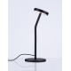 Sandy Black Aluminium & Steel LED 5 Watt 220-240 Volt 294Lm 3000K IP20 D: 14 H: 35 cm 