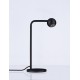 Sandy Black Aluminium & Steel LED 6 Watt 220-240 Volt 514Lm 3000K IP20 Switch On/Off L: 14 W: 22,5 H: 35,5 cm 