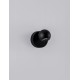 Sandy Black Aluminium & Steel LED 6 Watt 220-240 Volt 576Lm 3000K IP20 Switch On/Off D: 9 H: 11 cm 