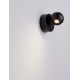 Sandy Black Aluminium & Steel LED 6 Watt 220-240 Volt 576Lm 3000K IP20 Switch On/Off D: 9 H: 11 cm 