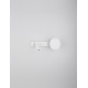 Sandy White Aluminium & Steel LED 9 Watt 220-240Volt 543Lm 3000K IP20 L: 28.5 W: 8.5 H: 10 cm 