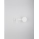 Sandy White Aluminium & Steel LED 9 Watt 220-240Volt 543Lm 3000K IP20 L: 28.5 W: 8.5 H: 10 cm 