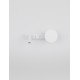 Sandy White Aluminium & Steel LED 9 Watt 220-240Volt 543Lm 3000K IP20 L: 28.5 W: 8.5 H: 10 cm 