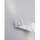 Sandy White Aluminium & Steel LED 9 Watt 220-240Volt 543Lm 3000K IP20 L: 28.5 W: 8.5 H: 10 cm 