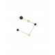 Sandy Black & Gold Aluminium LED 34 Watt 220-240Volt 1034Lm 3000K IP20 L: 150 W: 9,5 H: 63 cm 
