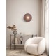 Red Terrazzo Concrete & Glass LED G9 1x5 Watt 100-240Volt IP20 bulb excluded D: 44.5 H: 20.5 cm 