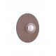 Red Terrazzo Concrete & Glass LED G9 1x5 Watt 100-240Volt IP20 bulb excluded D: 44.5 H: 20.5 cm 
