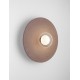 Red Terrazzo Concrete & Glass LED G9 1x5 Watt 100-240Volt IP20 bulb excluded D: 44.5 H: 20.5 cm 