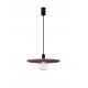 Red Terrazzo Concrete & Glass LED E27 1x12 Watt 100-240Volt bulb excluded D: 29.5 H: 160 cm 