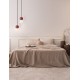 Red Concrete & Opal Glass LED G9 2X5Watt 100-240Volt IP20 bulb excluded D: 8 H: 115 cm 