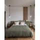 Gray Concrete & Opal Glass LED G9 3X5Watt 100-240Volt IP20 bulb excluded D: 8 H: 115 cm 