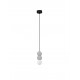 Gray Concrete & Opal Glass LED G9 3X5Watt 100-240Volt IP20 bulb excluded D: 8 H: 115 cm 