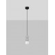 Gray Concrete & Opal Glass LED G9 3X5Watt 100-240Volt IP20 bulb excluded D: 8 H: 115 cm 