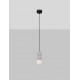 Gray Concrete & Opal Glass LED G9 3X5Watt 100-240Volt IP20 bulb excluded D: 8 H: 115 cm 