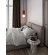 Red Concrete & Opal Glass LED G9 3X5Watt 100-240Volt IP20 bulb excluded D: 8 H: 115 cm 