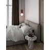 Red Concrete & Opal Glass LED G9 3X5Watt 100-240Volt IP20 bulb excluded D: 8 H: 115 cm