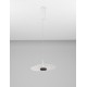 Triac Dimmable Sandy White Aluminium LED 16 Watt 220-240Volt 537Lm 3000K IP20 D: 35 W: 32 H: 190 cm 