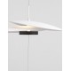 Triac Dimmable Sandy White Aluminium LED 16 Watt 220-240Volt 540Lm 3000K IP20 D: 35 W: 32 H: 390 cm 