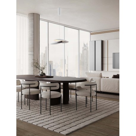 Triac Dimmable Sandy White Aluminium LED 22 Watt 220-240Volt 625Lm 3000K IP20 D: 48 H: 180 cm 
