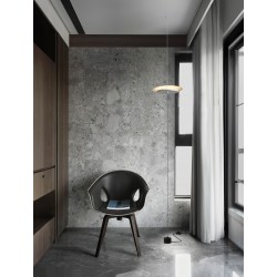 Touch Dimmable Sandy White & Chrome Mirror Aluminium LED 21 Watt 220-240Volt 918Lm 3000K IP20 D: 35 W: 10 H: 370 cm 