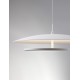 Triac Dimmable Sandy White & Chrome Mirror Aluminium LED 37 Watt 220-240Volt 1786Lm 3000K IP20 D: 50 H: 120 cm 