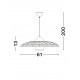 Colourful Natural Rattan Black & Brown Black Fabric Wire & Base LED E27 1x12 Watt 100-240 Volt Bulb Excluded IP20 D:61 H1:13 