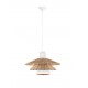 Natural & Orange Rope Sandy White Steel Base LED E27 1x12Watt 100-240Volt IP20 Bulb Excluded D:50 H:230 cm 