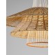 Natural & Orange Rope Sandy White Steel Base LED E27 1x12Watt 100-240Volt IP20 Bulb Excluded D:50 H:230 cm 