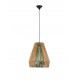 Natural & Green Rope Sandy Black Steel Base LED E27 1x12Watt 100-240Volt IP20 Bulb Excluded D:39 H:260 cm 
