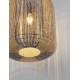 Natural, Blue & Yellow Rope Sandy Black Steel Base LED E27 1x12Watt 100-240Volt IP20 Bulb Excluded D:33 H:230 cm 