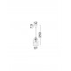 Natural Water Hyacinth & Red Rope Sandy Black Steel Base LED E27 1x12Watt 100-240Volt IP20 Bulb Excluded D:37 H:250 cm 