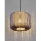 Natural, Blue & Yellow Rope Sandy Black Steel Base LED E27 1x12Watt 100-240Volt IP20 Bulb Excluded D:33 H:230 cm 