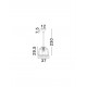 Natural Water Hyacinth & Raffia Natural & Brown Rope Sandy Black Steel Base LED E27 1x12Watt 100-240Volt IP20 Bulb Excluded D:
