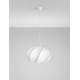  Artificial Silk & Sandy White Metal Base LED E27 1x12Watt 100-240Volt IP20 Bulb Excluded D:55 H:230 cm 