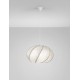  Artificial Silk & Sandy White Metal Base LED E27 1x12Watt 100-240Volt IP20 Bulb Excluded D:55 H:230 cm 