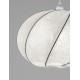  Artificial Silk & Sandy White Metal Base LED E27 1x12Watt 100-240Volt IP20 Bulb Excluded D:45 H:230 cm 