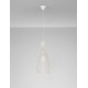 Natural Rattan & Sandy White Metal Base LED E27 1x12Watt 100-240Volt IP20 Bulb Excluded D:24 H:240 cm 