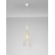Natural Rattan & Sandy White Metal Base LED E27 1x12Watt 100-240Volt IP20 Bulb Excluded D:24 H:240 cm 