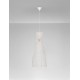 Natural Rattan & Sandy White Metal Base LED E27 1x12Watt 100-240Volt IP20 Bulb Excluded D:35 H:270 cm 