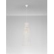 Natural Rattan & Sandy White Metal Base LED E27 1x12Watt 100-240Volt IP20 Bulb Excluded D:35 H:270 cm 