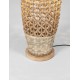 Natural Water Hyacinth & Grass Wood Base LED E27 1x12Watt 100-240Volt IP20 Bulb Excluded Cable Length:180 cm D:33 H:119 cm 