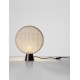 Natural Rattan & Sandy Black Metal Base LED E27 1x12Watt 100-240Volt IP20 Bulb Excluded Cable Length:140 cm D:30 H:37 cm 