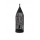 Black Rattan & Sandy Black Metal LED E27 1x12Watt 100-240Volt IP20 Bulb Excluded Cable Length: 185 cm D:21 H:73 cm 