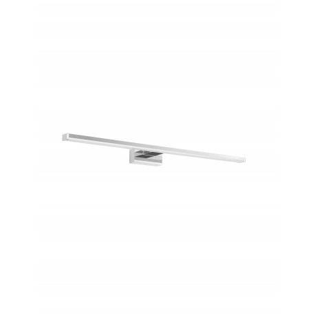 Wall lamp Chrome Aluminium & PC LED 12Watt 960Lm 3000K IP 44 L:60 H:11 