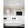 Wall lamp Chrome Aluminium & PC LED 12Watt 960Lm 3000K IP 44 L:60 H:12.1