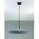 Smoky Glass & Sandy Black Metal LED 17 Watt 220-240Volt 1360Lm 3000K IP20 D: 60 H: 153 cm 