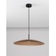 Moca Brown Glass & Sandy Black Metal LED 17 Watt 220-240Volt 1360Lm 3000K IP20 D: 60 H: 153 cm 