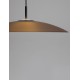 Moca Brown Glass & Sandy Black Metal LED 17 Watt 220-240Volt 1360Lm 3000K IP20 D: 60 H: 153 cm 
